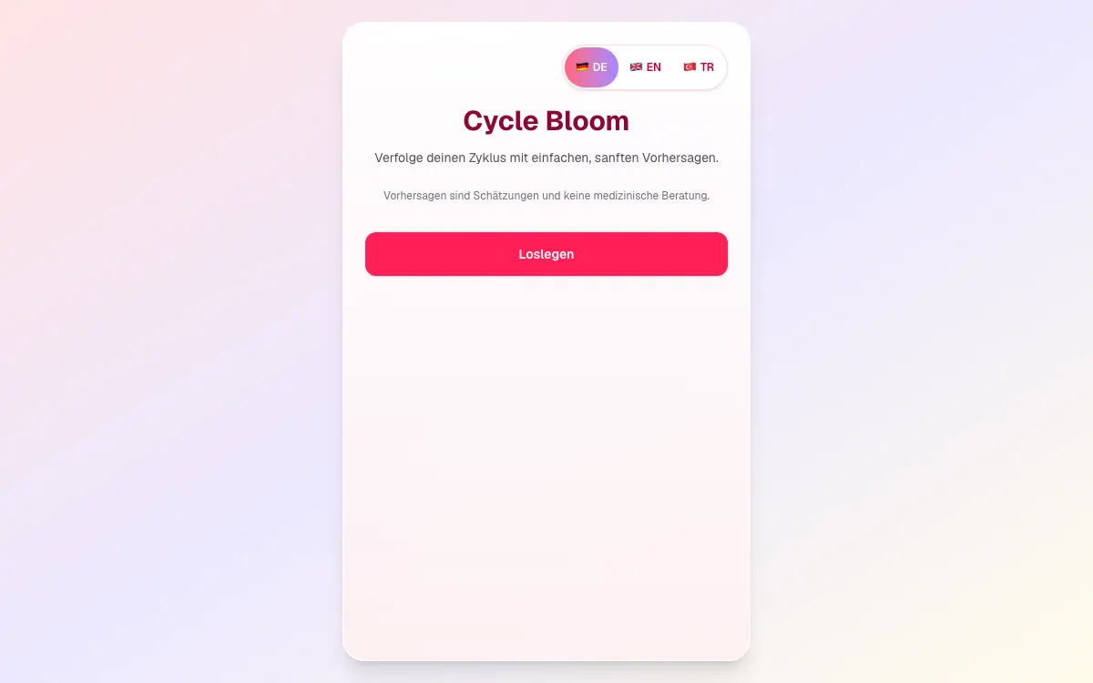 Period Tracker App